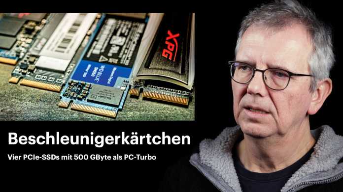 nachgehakt: Vier PCIe-SSDs mit 500 GByte als PC-Turbo