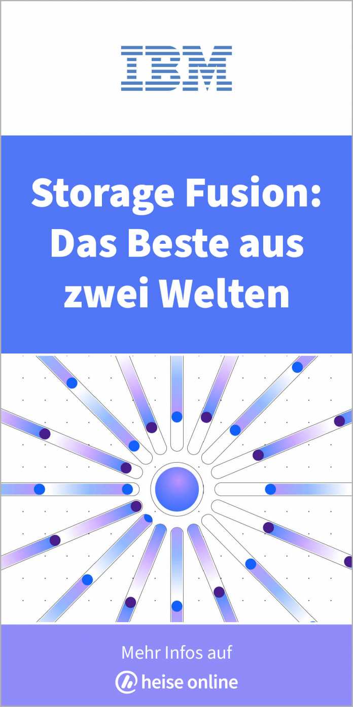 Storage Fusion: Das Beste aus zwei Welten