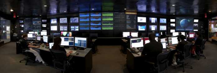 Das Steuerzentrum bei Akamai