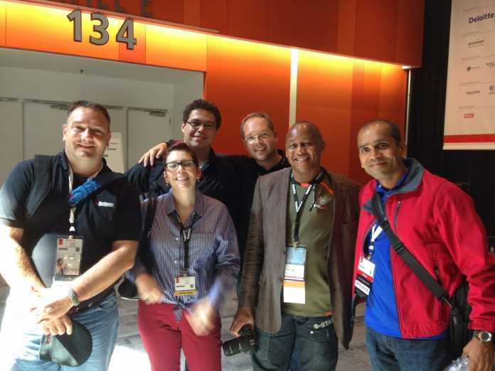 Meeting bright minds