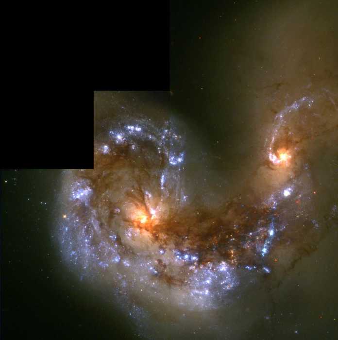 Antennen-Galaxien - altes Bild