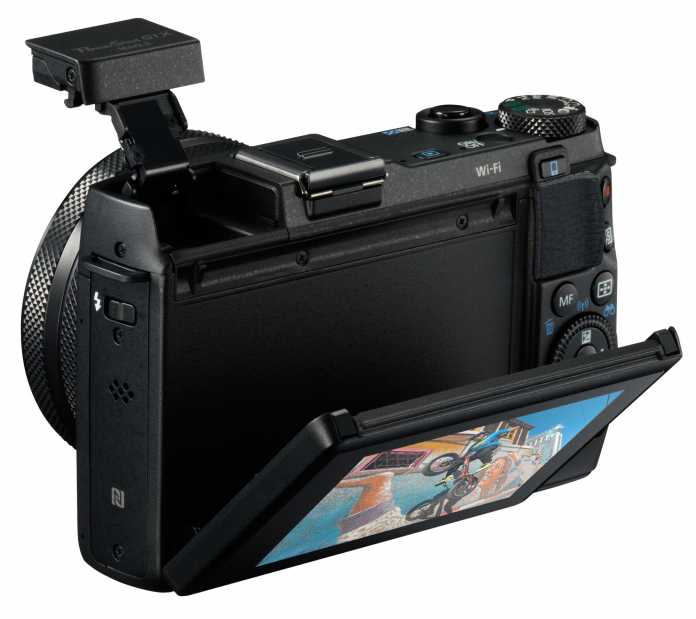 Canon PowerShot G1 X Mark II Kalppdisplay
