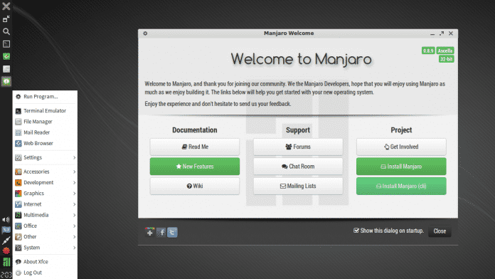 Manjaro Netbook Edition