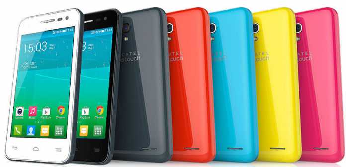 Die Android-Smartphones aus der Pop-S-Reihe von Alcatel werden in vielen Farben erhältlich sein.