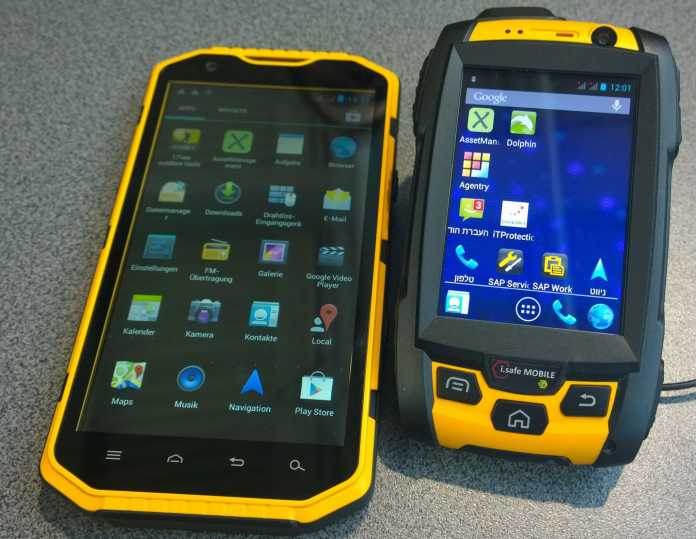 Ruggear RG700 und RG500: Robuste Android-Smartphones für die Bausstelle