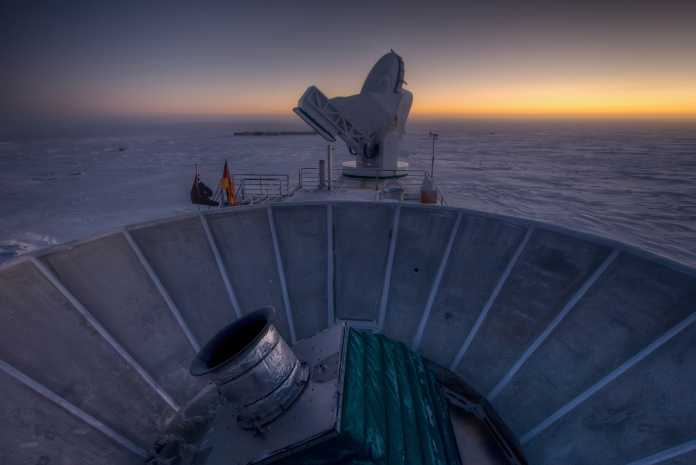Das Instrument BICEP2 am Südpol