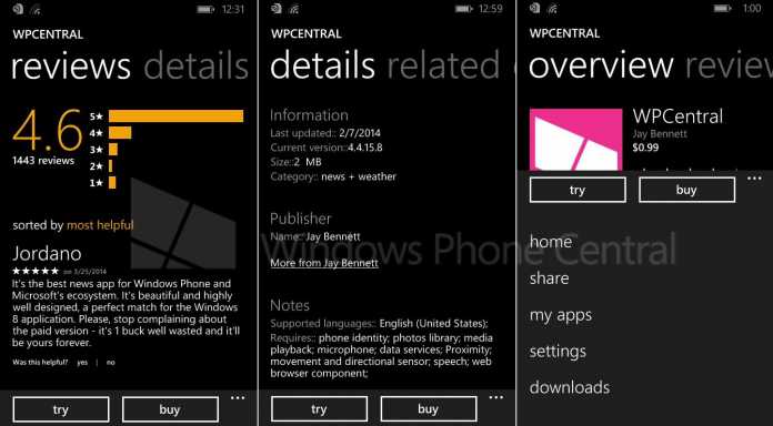 Neu: Der Store erhält in Windows Phone 8.1 ein umfassendes Update.