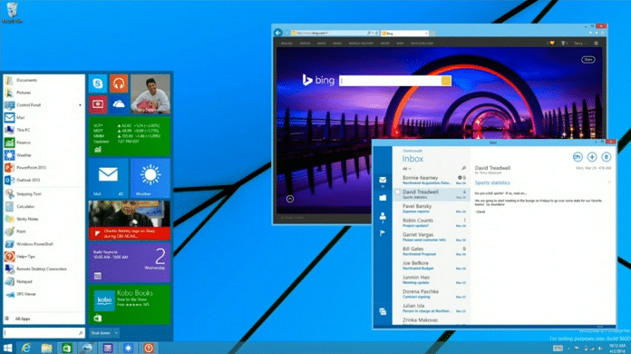 Microsoft hat für ein künftiges Update für Windows 8.1 die  Rückkehr des Startmenüs angekündigt. Außerdem werden Apps in Fenstern laufen können.