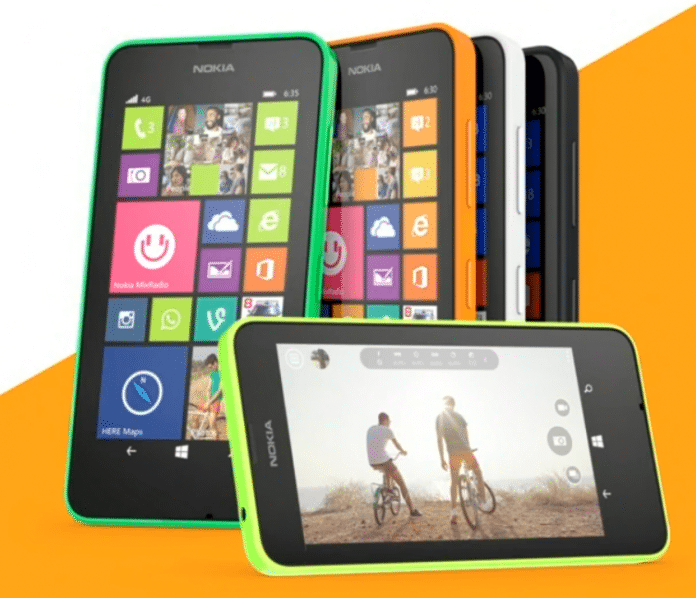 Nokia Lumia 630, Lumia 635, Smartphone Windows Phone 8.1
