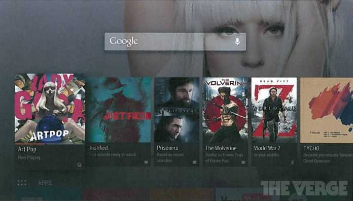 Bei Googles &quot;Android TV&quot; soll der Benutzer die Möglichkeit haben, per Spracheingabe nach Inhalten zu suchen.