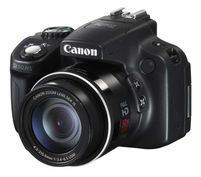 Mit der Canon PowerShot SX50 HS lassen sich entfernteste Motive heranzoomen.