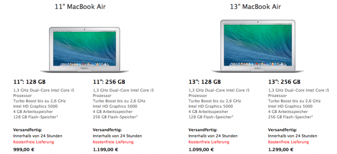 Das MacBook Air – möglicherweise bald schon (leicht) aktualisiert