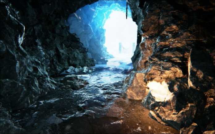 In Cave lässt sich eine ansehnlich modellierte Höhle erkunden.