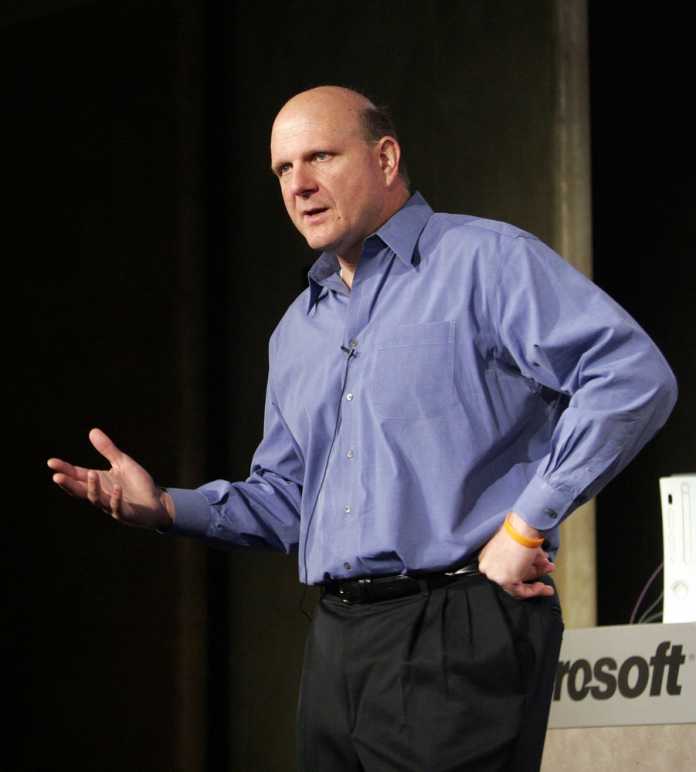 Steve Ballmer, als er noch Microsoft-CEO war