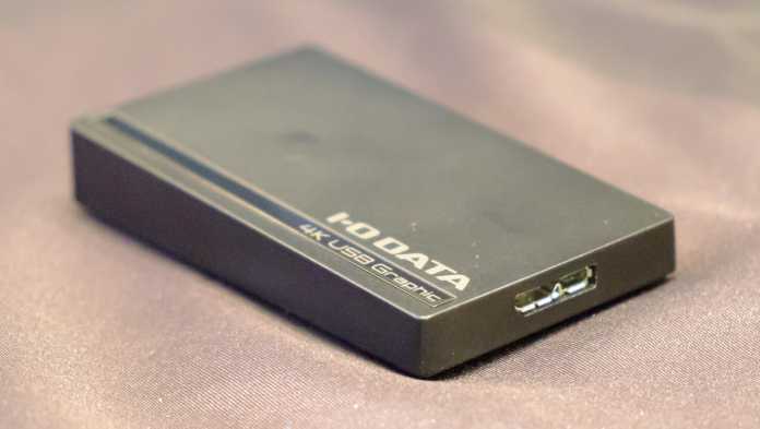 I-O Data USB-3.0-Grafikkarte mit 4K-DisplayPort