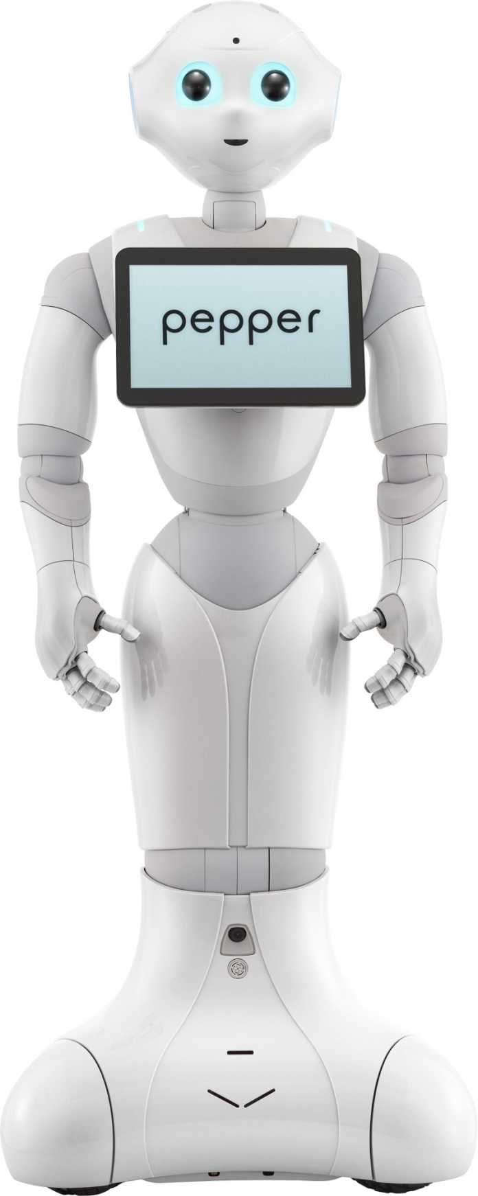 Der neue Service-Roboter Pepper soll u.a. in der Altenpflege und der Kinderbetreuung eingesetzt werden