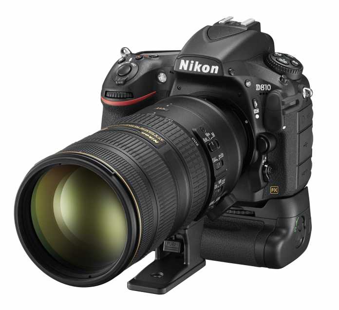 Nikon D810 mit Batteriegriff
