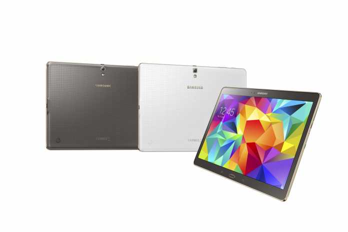 Das Galaxy Tab S 10.5 gibt es in zwei Farben.