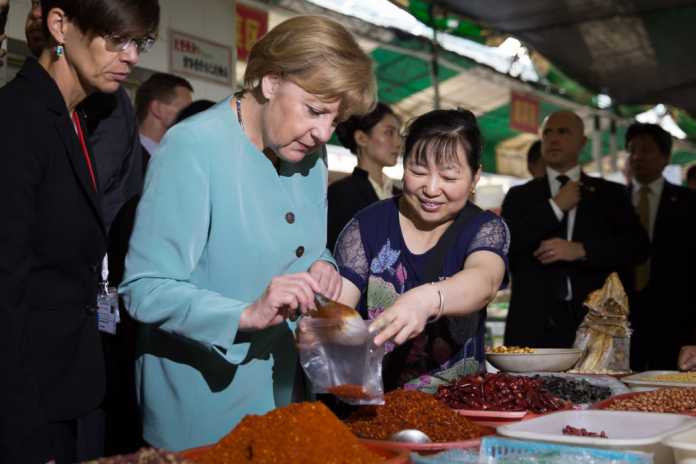 Angela Merkel besucht derzeit China.