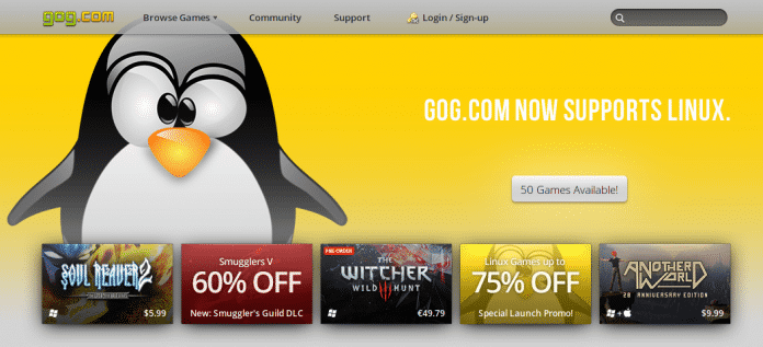 gog.com unterstützt jetzt Linux