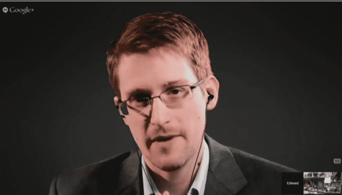 Edward Snowden im Juni 2014