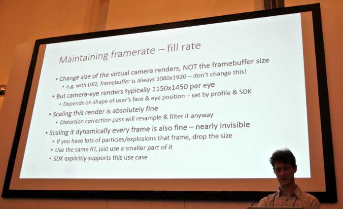 Oculus stieß ins gleiche Horn wie Sony und gab Tipps zur Verbesserung der Framerate von VR-Spielen.
