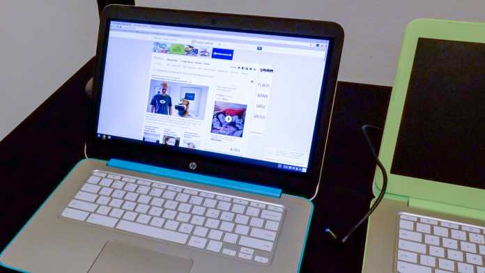 HP Chromebook: Zeitgemäße Full-HD-Auflösung, Datenflat, knallige Farben.