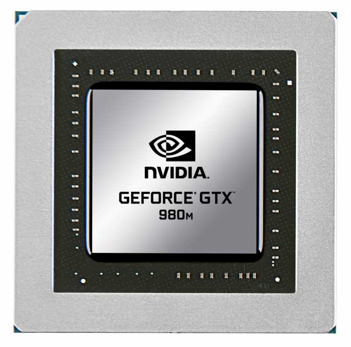 Die GeForce GTX 980M ist Nvidias schnellste Notebook-Grafikeinheit.