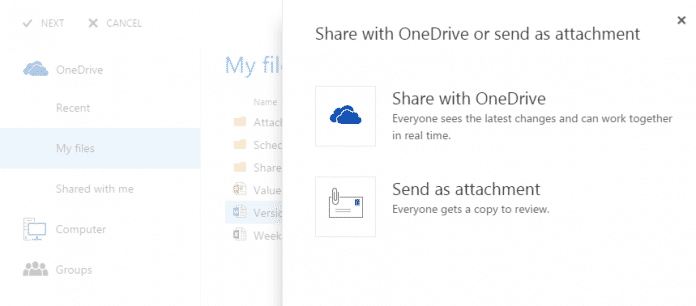 Lokale Dateien als OneDrive-Dokumente