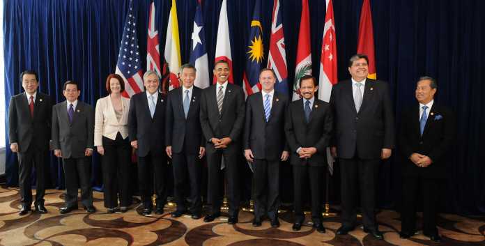 Treffen der TTP-Verhandlungspartner im November 2010