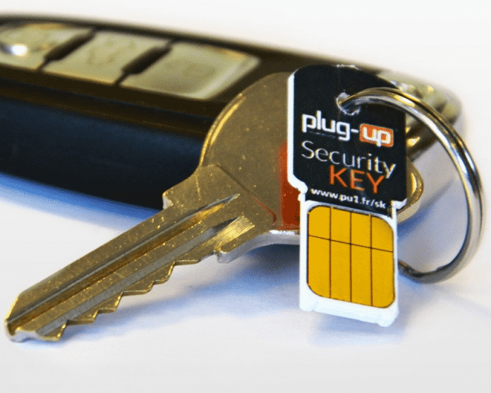 Security Key von Plug-up International ist mit 6 Euro der bislang günstigste U2F-Stick.