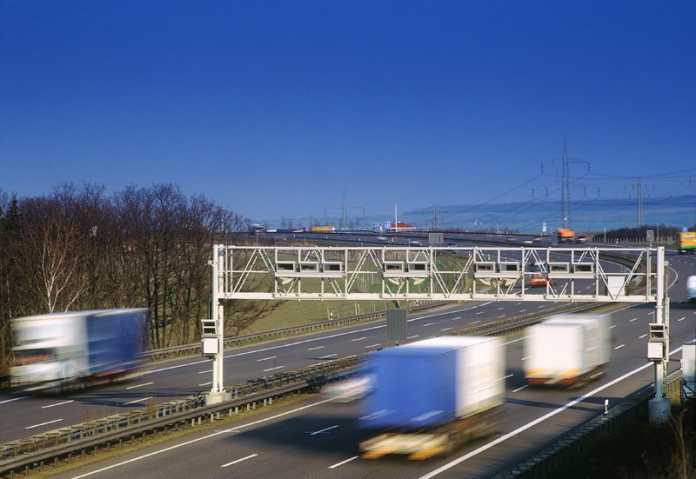 Maut-Brücken auf deutschen Autobahnen