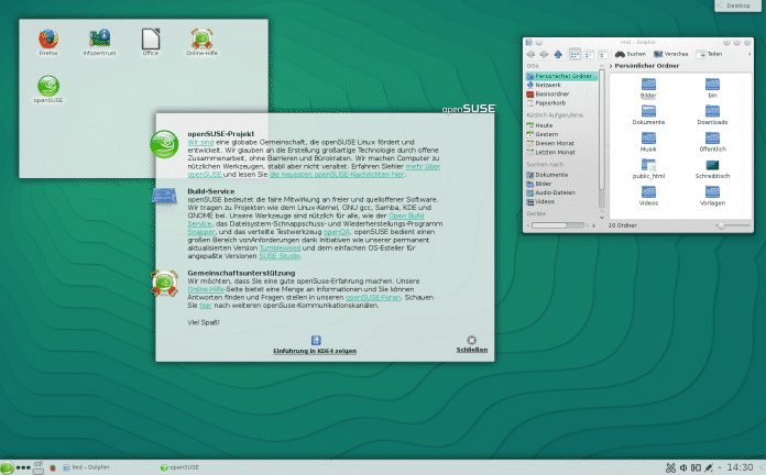 OpenSuse 13.2 mit KDE