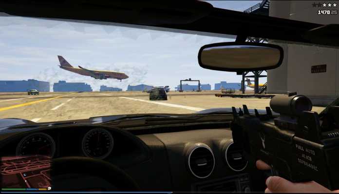 Rockstar hat für die Ego-Perspektive auch die Cockpits von Fahrzeugen modelliert.