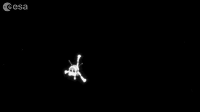 Trennung erfolgt: Kometenlander Philae ist trotz Problem auf dem Weg