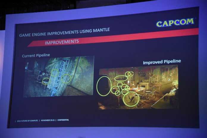 Capcom integriert Mantle in seine Panta-Rhei-Engine.