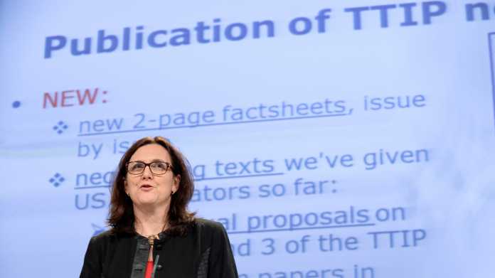 TTIP: EU-Kommission veröffentlich Dokumente über Handelsabkommen