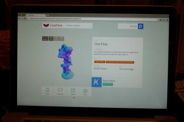 Das freie 3D-Präsentationswerkzeug Cashew3D arbeitet Betriebssystem-unabhängig im Browser.