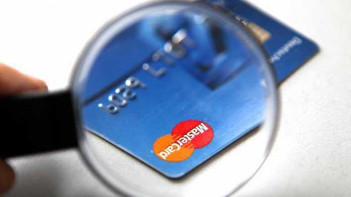 Kreditkarte von Mastercard