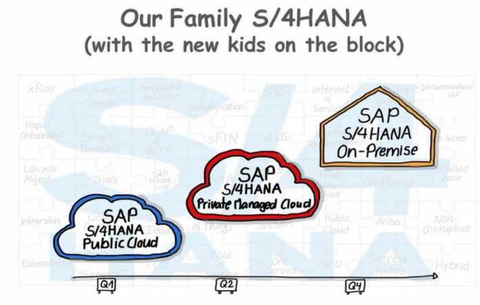 Verschiedene Betriebmodi für S/4HANA will SAP dieses Jahr freigeben.