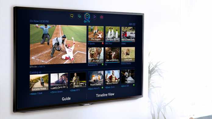 Samsung Smart-TVs blenden Werbung über abgespielte lokale Inhalte