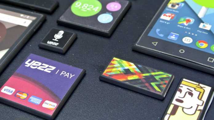 Modulares Smartphone: Yezz zeigt Project-Ara-Bauklötze