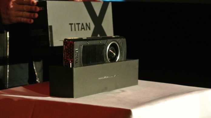 GDC: NVidia stellt Grafikkarte Geforce GTX Titan X vor