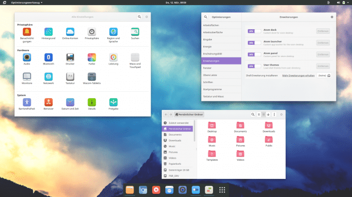 OzonOS Beta: Schönes Linux auf Fedora-Basis