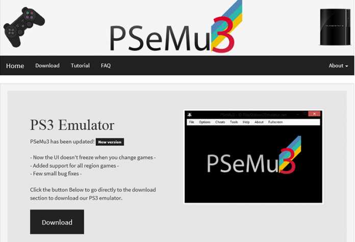 Wirkt auf den ersten Blick vertrauenswürdig: Die Webseite mit dem PSeMu3-Download.