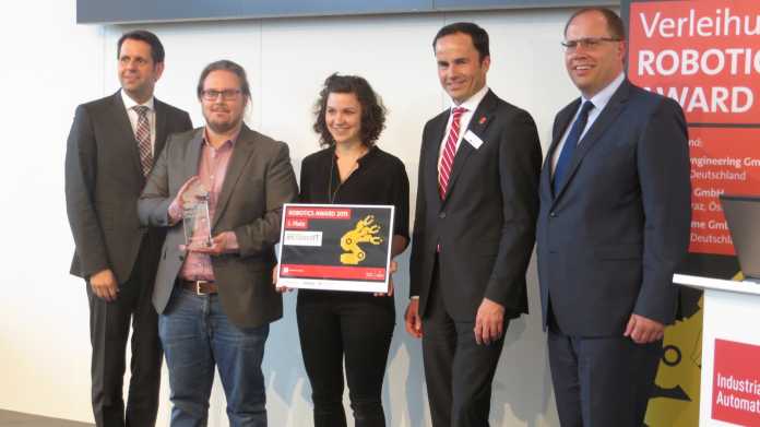 Hannovermesse: Frei navigierende Roboter gewinnen Robotics Award