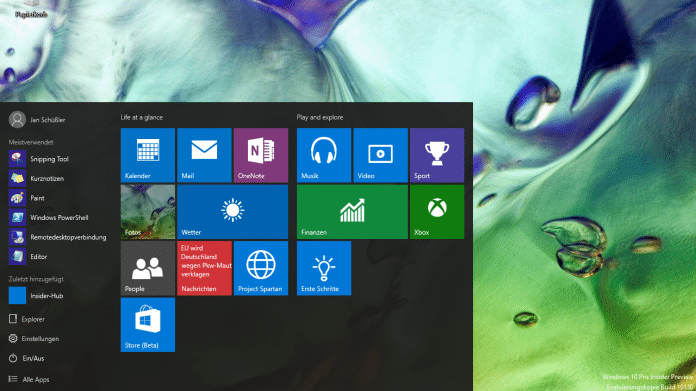 Windows 10 Preview Build 10130 verfügbar