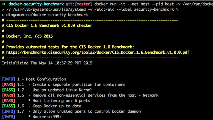 Skript testet Docker-Sicherheit