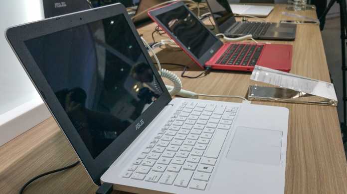 Computex: Netbook und Atom-Hybride mit Type-C sowie Hybrid-Chromebook von Asus