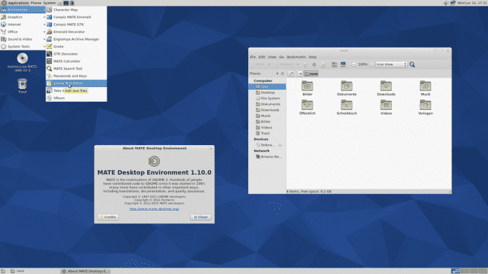 !!! Linux-Desktop Mate kann modernene Unterbau nutzen